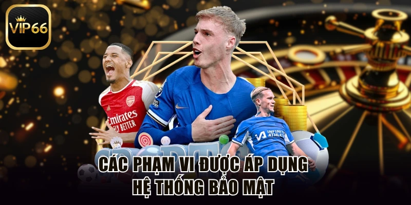 Các phạm vi được áp dụng hệ thống bảo mật 